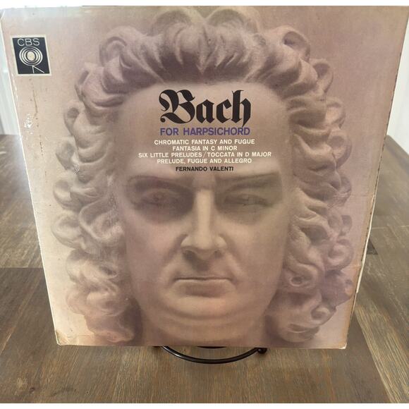 J.S. Bach Fernando Valenti Recital 360-Stereo Album - collectible Vinyl- Classic - Picture 1 of 5